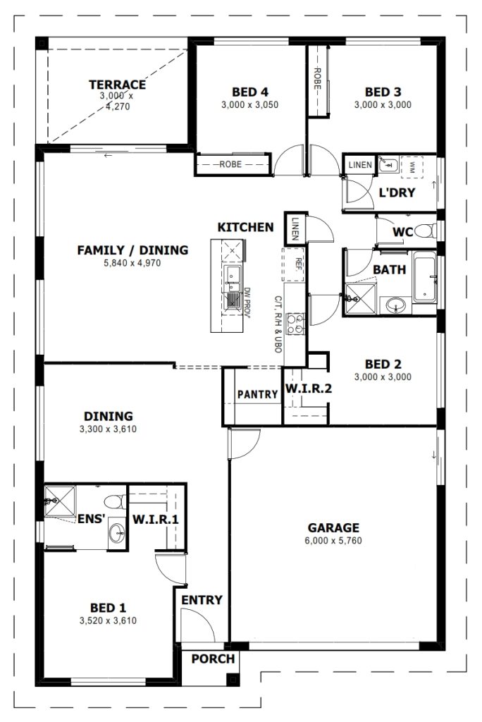 Home Design Floorplan