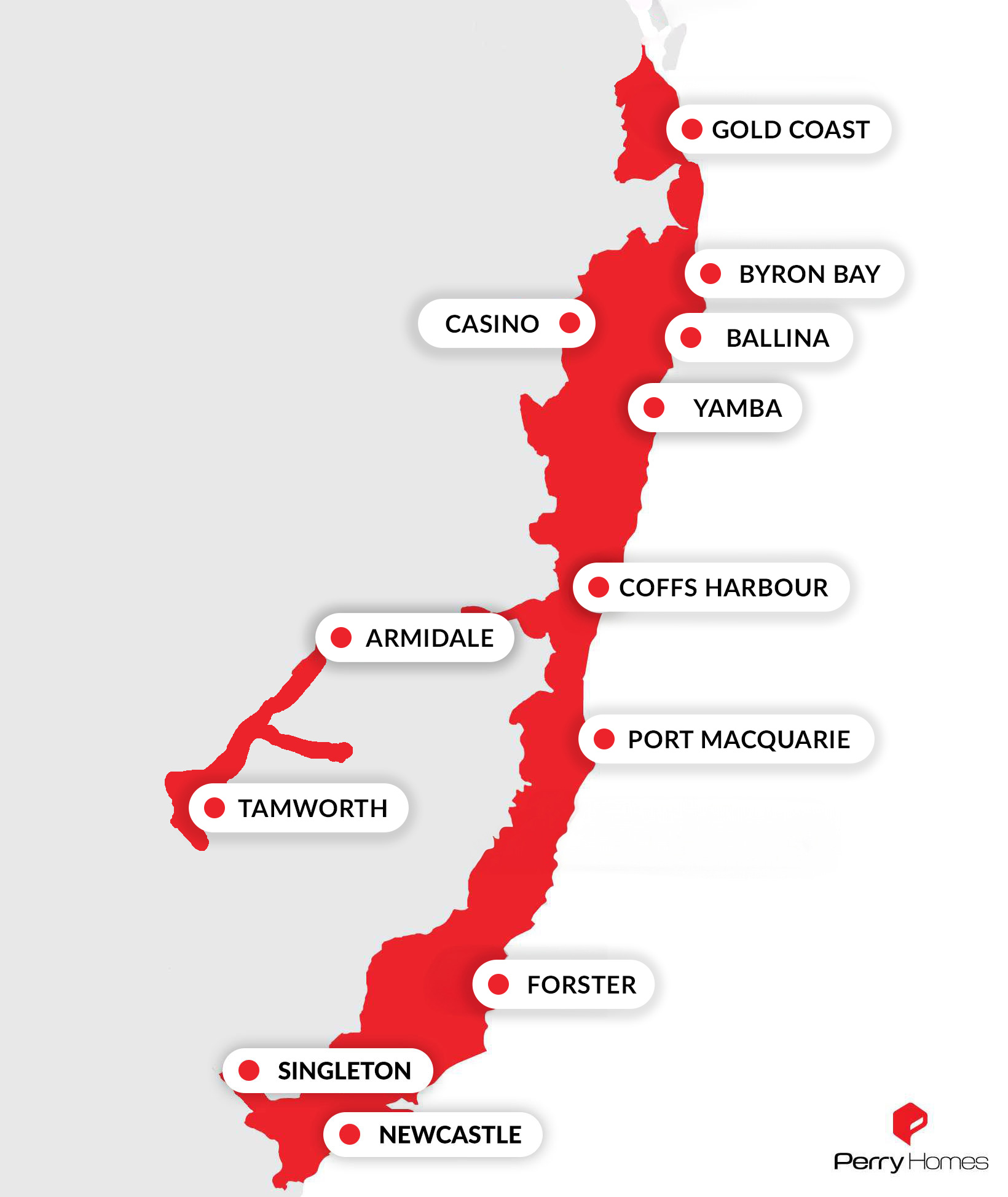 Where does Perry Homes Build?