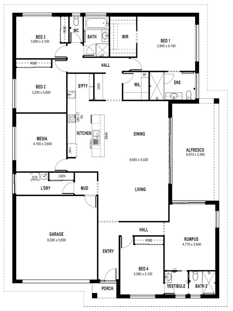 Home Design Floorplan
