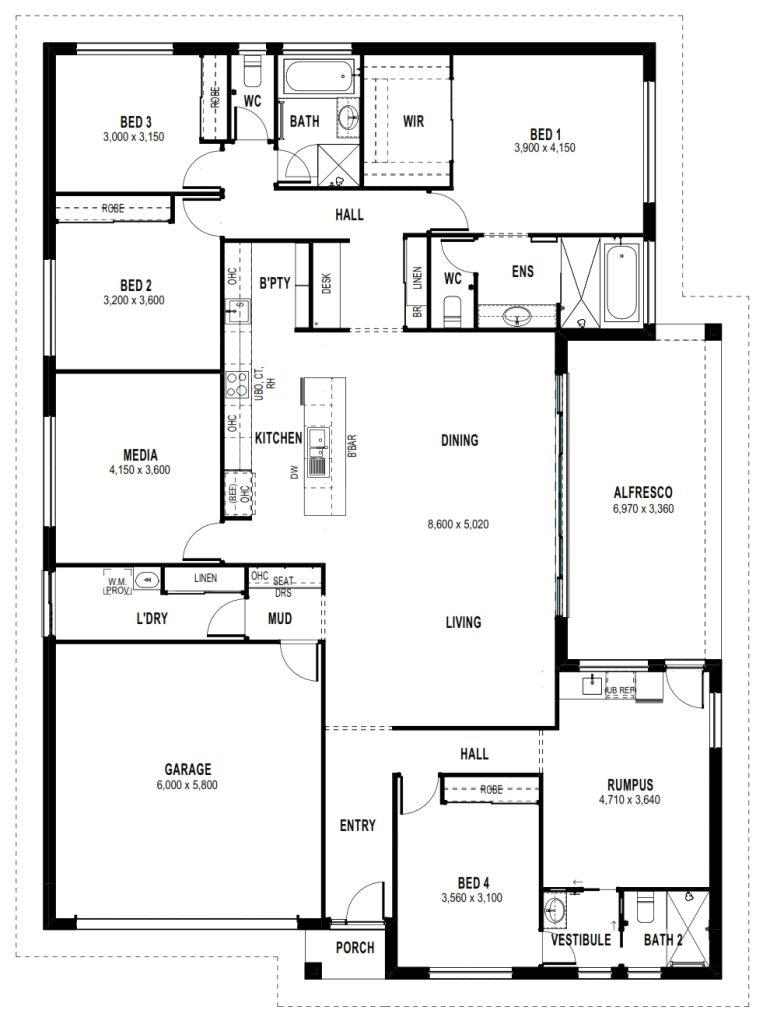 Home Design Floorplan